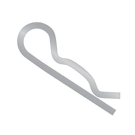 Heritage Industrial Bridge Cotter Pin, 0.148 in Dia, 3 in L, Stainless Steel BPS-201